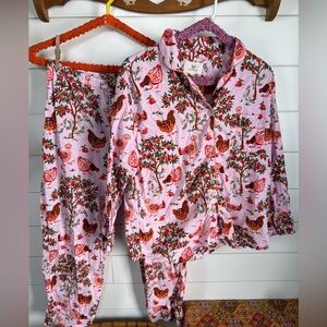 Print fresh Chicken PJ set
